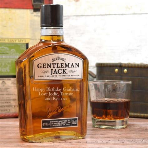 Engraved Jack Daniels Gentleman Jack Whisky Gifts Giftsonline U