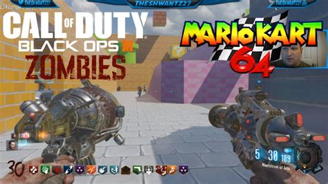 Black Ops 3 Custom Zombies Mario Kart Battle Map W Ending YouTube