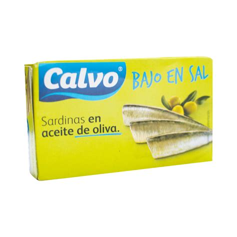 Tuambia Sardinas En Aceite De Oliva Bajo En Sal G Calvo