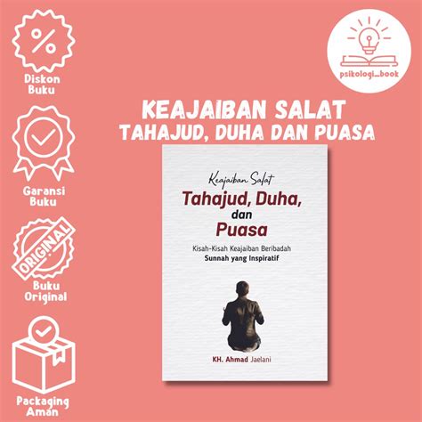 Jual Buku Keajaiban Salat Tahajud Duha Dan Puasa Kisah Kisah