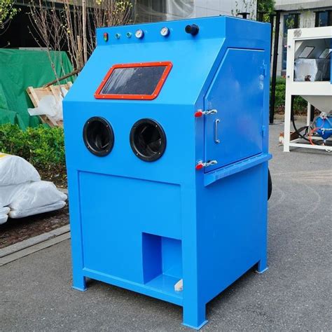 Automatic Turntable Wet Blasting Machine Wet Sandblasting Wet