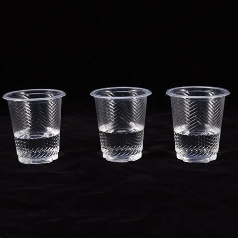 W 50pcs Clear Plastic Disposable Drink Cups New Bulk Wholesale-in ...