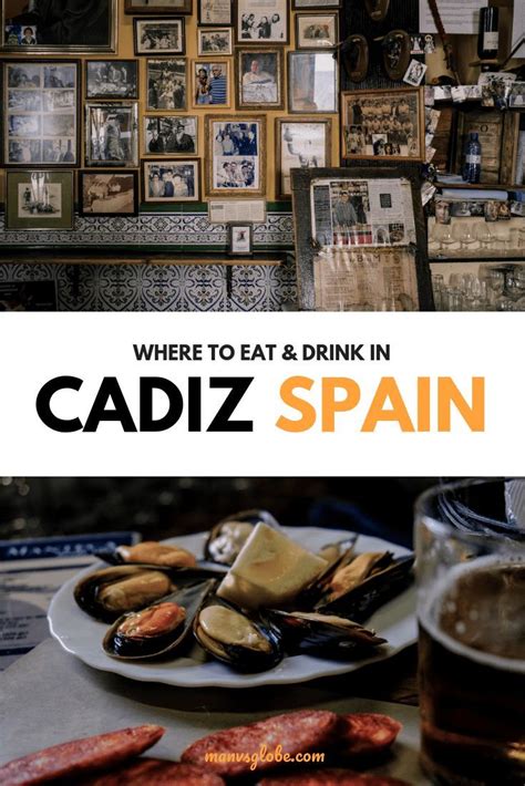 On The Tapas Trail Where To Eat And Drink In C Diz Spain Man Vs