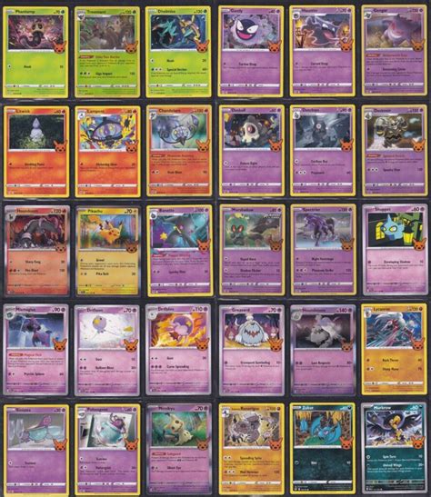 Pokemon Trick Or Trade Card List Cartaspoke