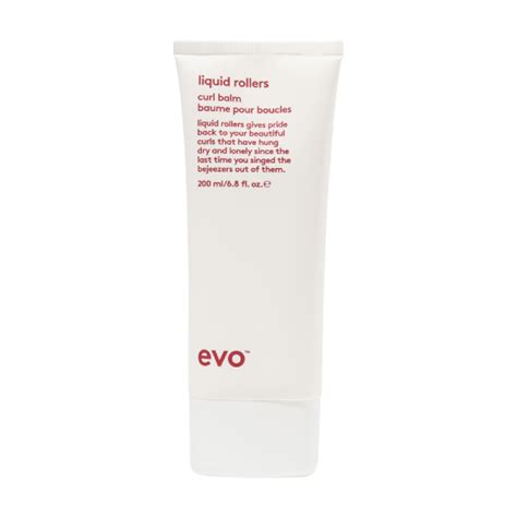 Evo Liquid Rollers Curl Balm 200ml Light Hold For Enhanced Natural Curls