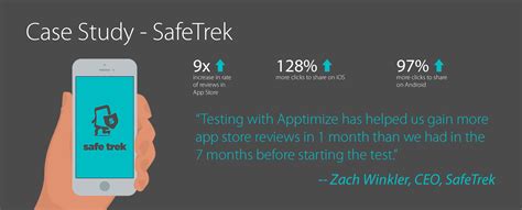 Apptimize Case Study Safetrek