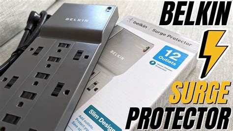 Belkin Surge Protector 12 Outlet Overview Youtube