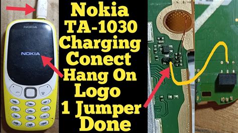 Nokia 3310 Model Ta 1030 Chaging Hang On Logo Problem Easy Solution