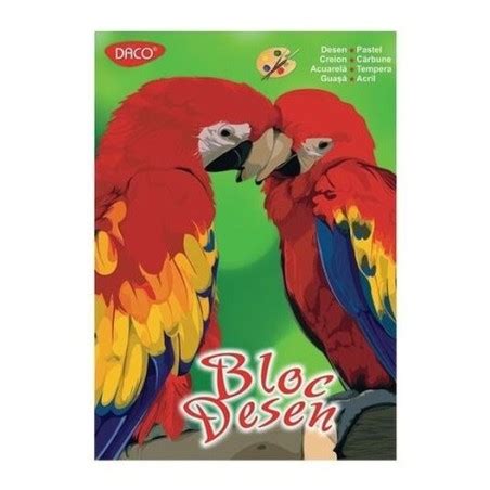 Bloc Desen A4 16 File 170g DACO BD417 BD417