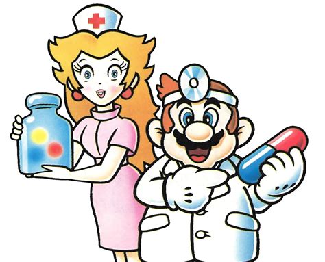 Doctor Mario Games Doctor Mario And Nurse Peach Nintendo Video