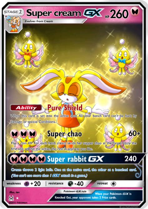 Super Cream Gx Card By Skymemes On Deviantart