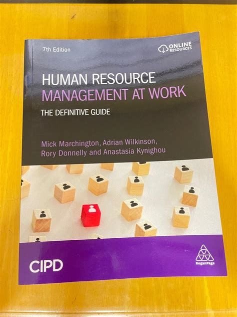 Human Resource Management At Work Th Ed Carousell