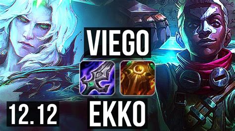 VIEGO Vs EKKO JNG 8 0 11 500 Games Legendary EUW Master 12