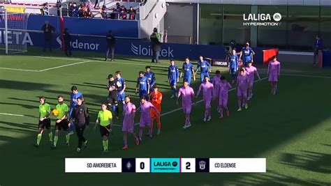 Amorebieta 0 2 Eldense Resumen Y Goles Laliga Hypermotion J23