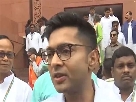 Ruling Depensation Doesn T Have Numbers Claims Tmc Mp Abhishek Banerjee