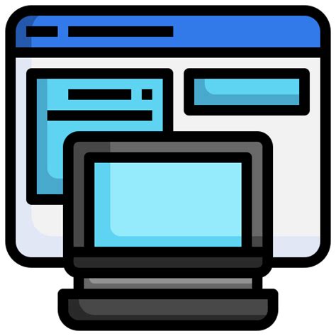 Online Server Generic Outline Color Icon