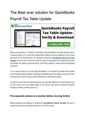 Calaméo How to Download Latest QuickBooks Payroll Update