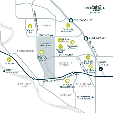 ud-amenities-map - University District : University District