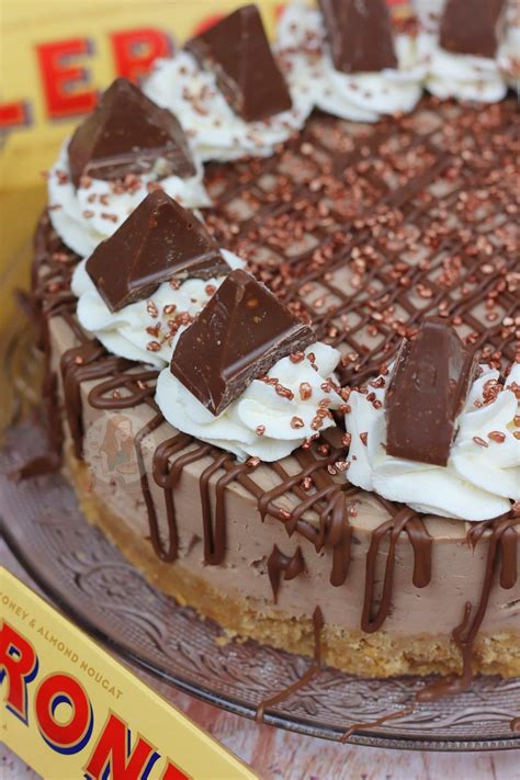 No Bake Toblerone Cheesecake Jane S Patisserie Toblerone