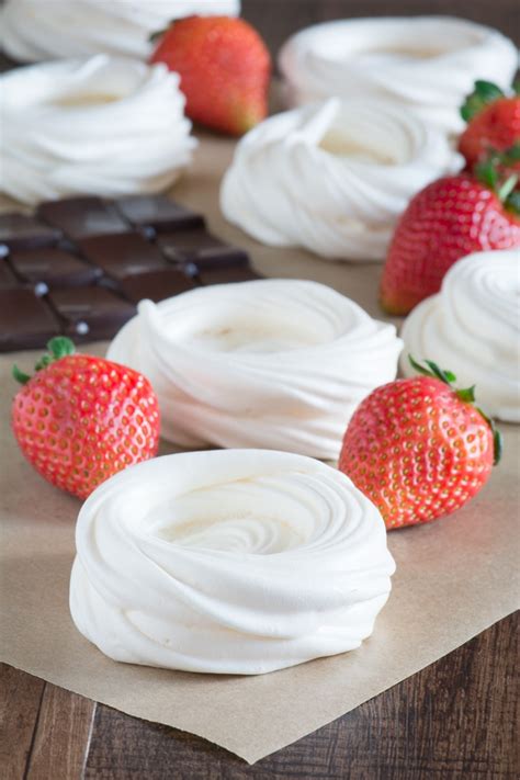 How To Make Meringue Nests Charlottes Lively Kitchen