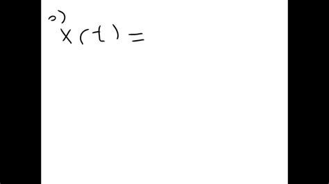 Solved Consider The Dimensional Linear System Dx Dt X Y Dy Dt