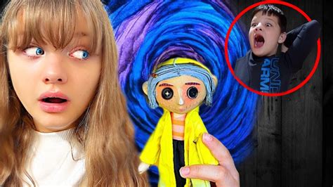 CORALINE REWIND Coraline In Real Life With Aubrey The Movie YouTube