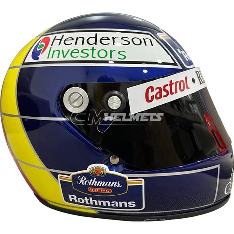 HEINZ-HARALD FRENTZEN 1997 F1 REPLICA HELMET FULL SIZE | CM Helmets