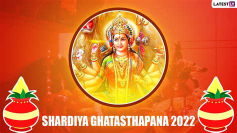 Ghatasthapana 2022 Wishes And Happy Navratri Greetings Goddess Durga