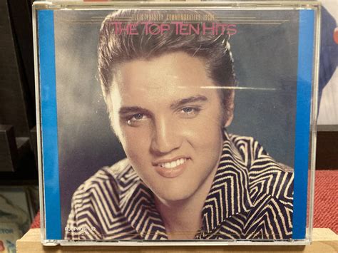 2cd Elvis Presley The Top Ten Hits エルヴィス トップ10ヒッツ 87年 Jp Bmg 国内盤 Randr ベスト盤 盤質概ね良好 帯欠損elvis