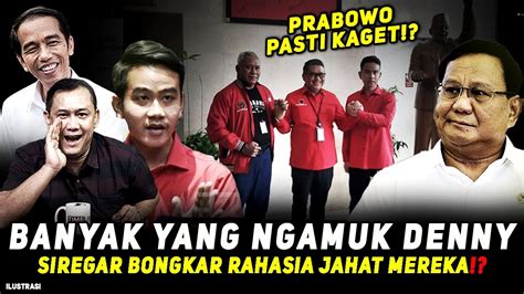 Denny Siregar Bongkar Rahasia Jahat Merekaprabowo Pasti Kaget Lihat