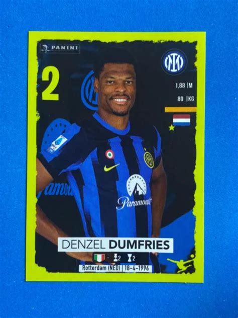 Figurine Calciatori Panini N Denzel Dumfries Inter