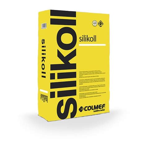 Fixing Adhesive Mortar SILIKOLL COLMEF For Tile Hydraulic Mineral