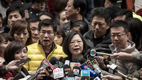 Taiwan Election First Female President Tsai Ing Wen Elected After