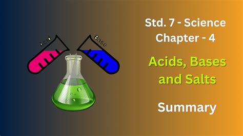 Ncert Solutions For Class 7 Science Chapter 4 Acids Bases And Salts