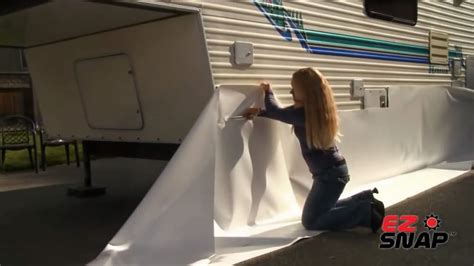 Diy Camper Skirting Do It Your Self