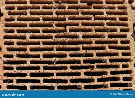 Hollow Brick Stock Photo Image Of Perforated Wall Walls 16427926