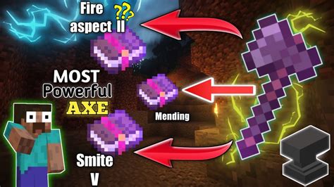 Fire Aspect Axe Minecraft