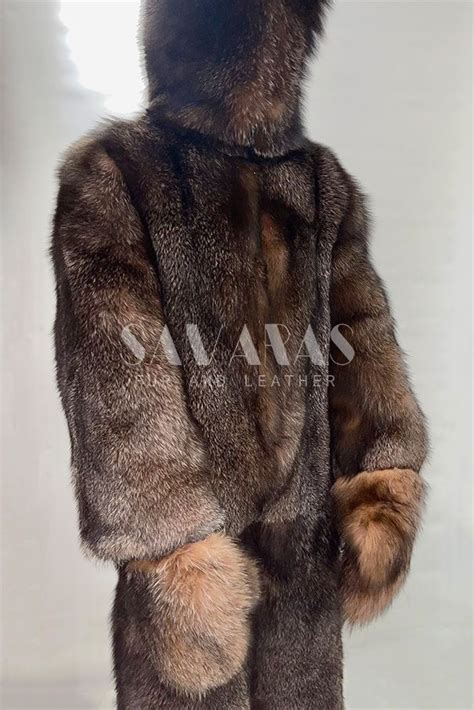 Costume Double Face Snow Suit Color Crystal Fox Fur Timeless Pieces