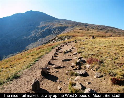 Trail Report Mount Bierstadt Colorado