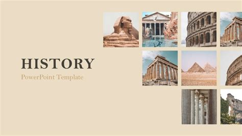 History Powerpoint Template: 20 Slides – MasterBundles