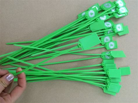 Plastic Abs Nylon Custom Printed Self Locking Rfid Plastic Zip Tie