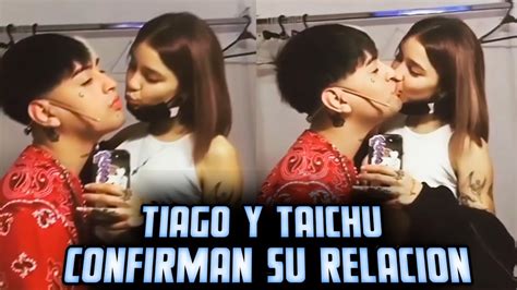 TAICHU BESA A TIAGO PZK Y CONFIRMAN Su RELACION YouTube