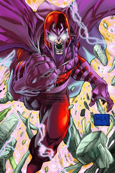 Enter Magneto Colors By Hanzozuken On Deviantart Marvel