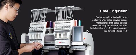 Bai Visionv22 2 Two Head Multi Needles Has 17 7x15 7 Inches Embroidery Area And Wide