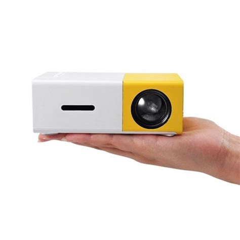 Yg Ultra Portable Mini Led Projector With Built In Battery