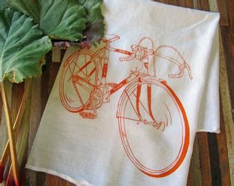 Tea Towel Screen Printed Flour Sack Towel Nautical