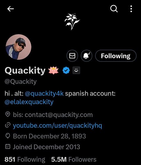 Quackity Notifications On Twitter Quackity Also Changed His Name On