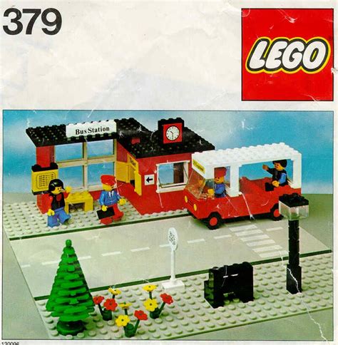 Lego® Anleitung Anzeigen 379 Bus Station Lego Bauanleitungen Und Katalog