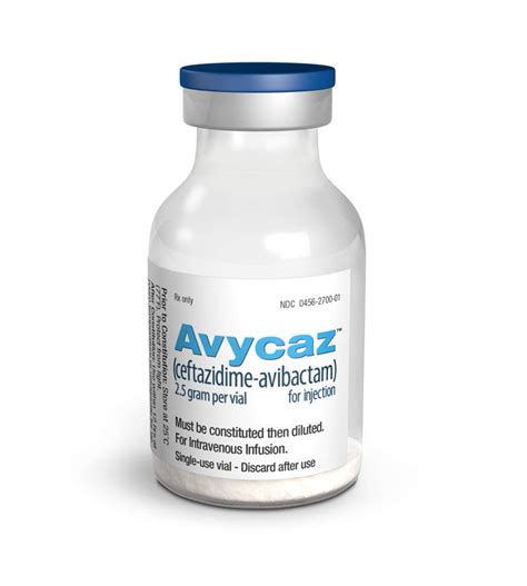 AVYCAZ Ceftazidime Avibactam Dosage Indication Interactions Side