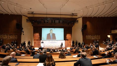 Auditorium Antonianum Mario Draghi Interviene Sul Lavoro Ed Energia